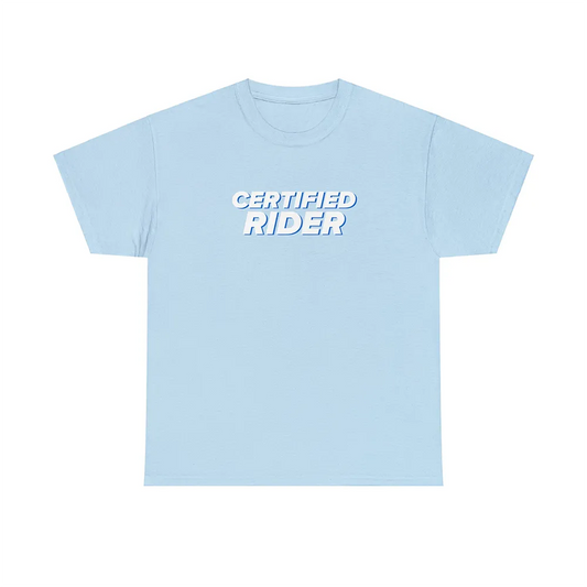 Certified Rider Blue T-Shirt