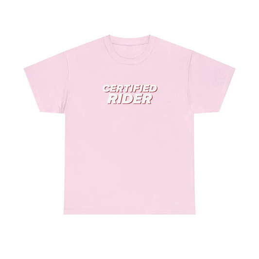 Certified Rider Pink T-Shirt