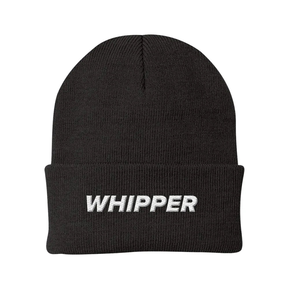 Whipper Black Beanie