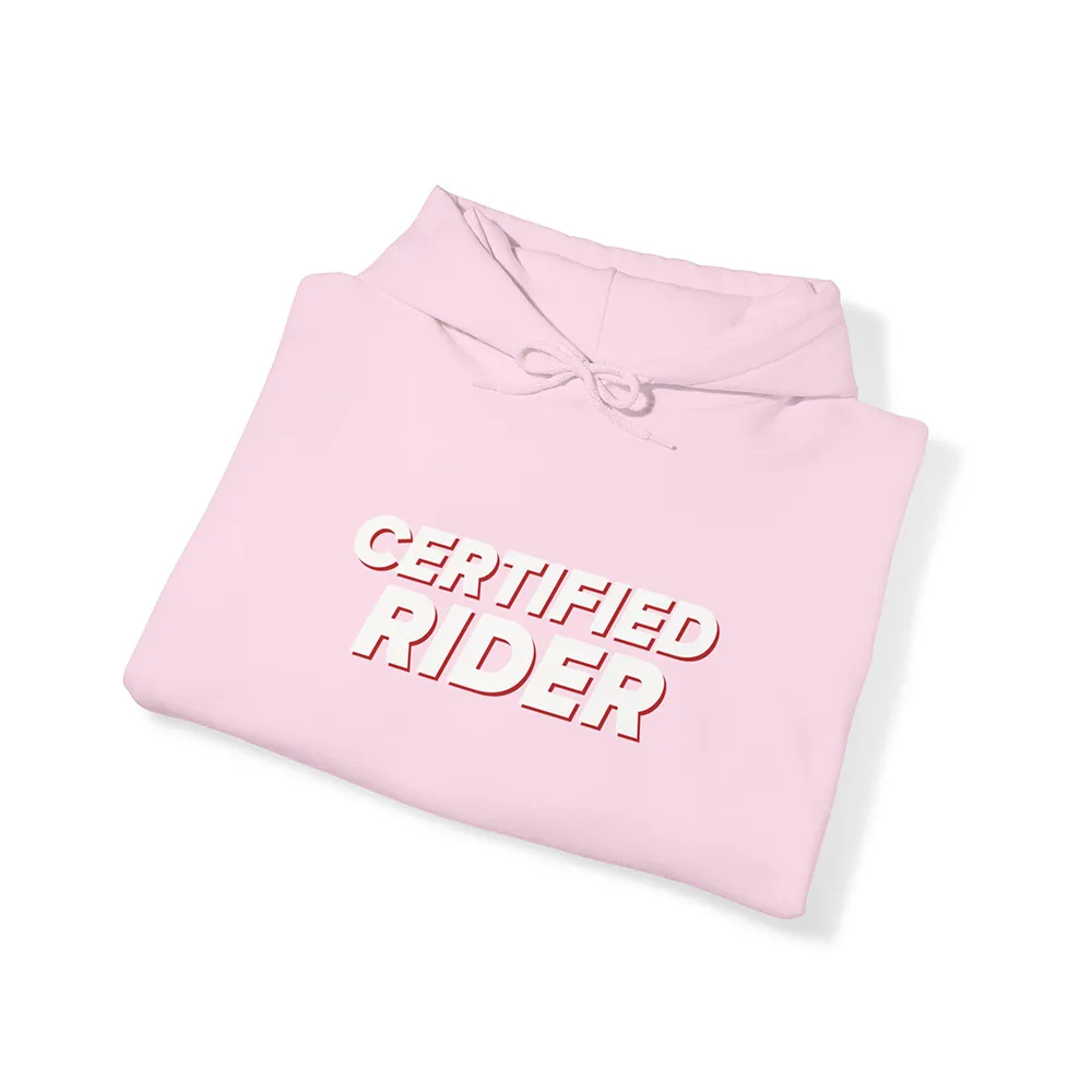 Certified Rider Pink Hoodie