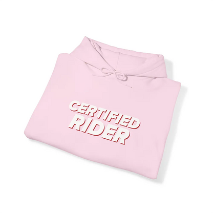 Certified Rider Pink Hoodie