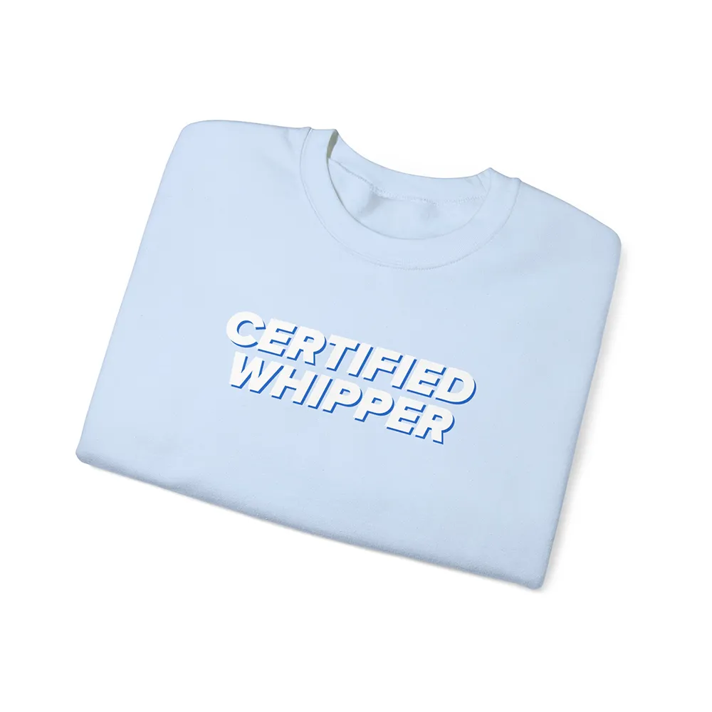 Certified Whipper Blue Crewneck