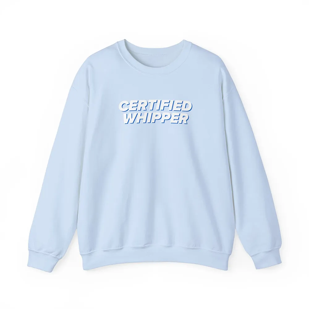 Certified Whipper Blue Crewneck