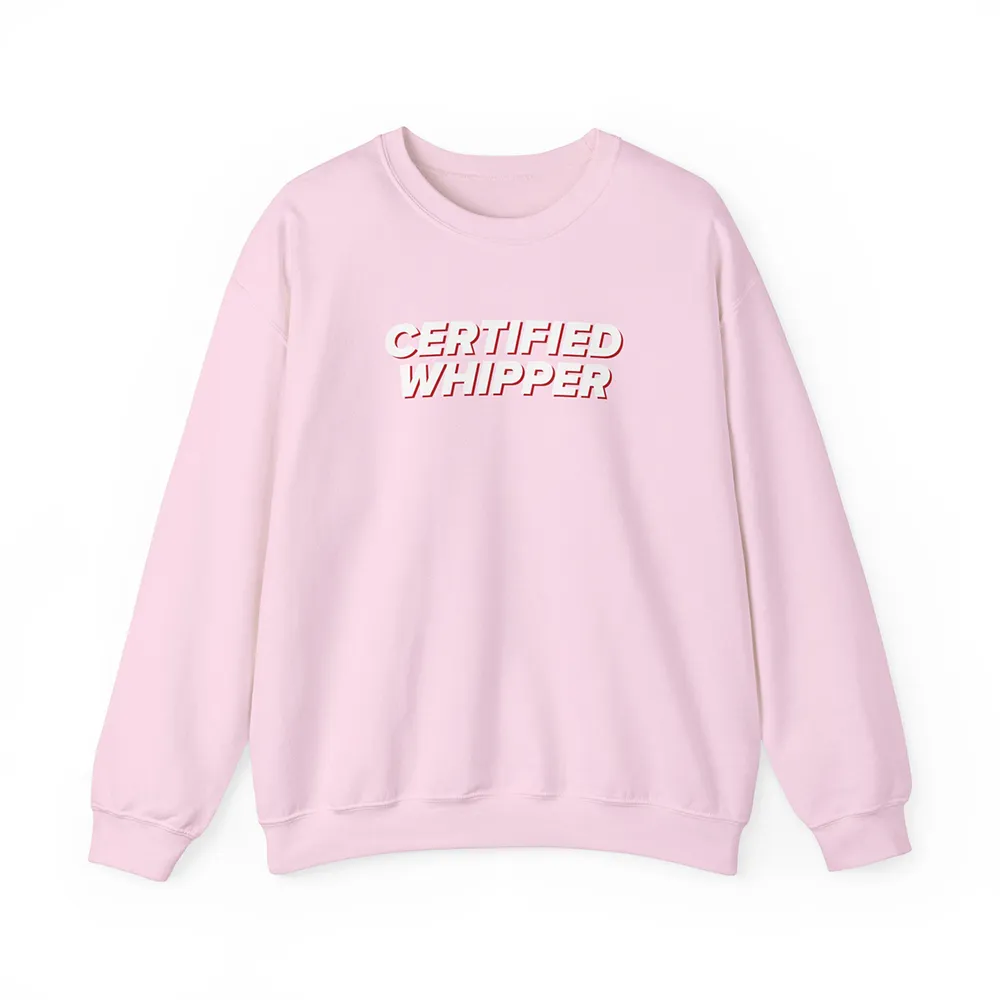 Certified Whipper Pink Crewneck