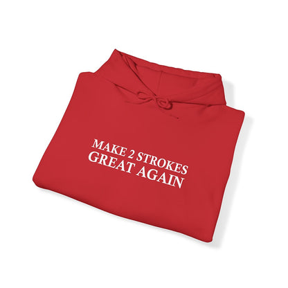 Make 2 Strokes Great Again Red Hoodie